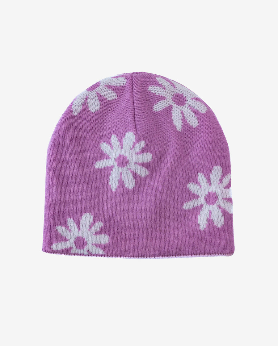 THE COLLECTIBLES | Daisy Blah Reversible Knit Beanie