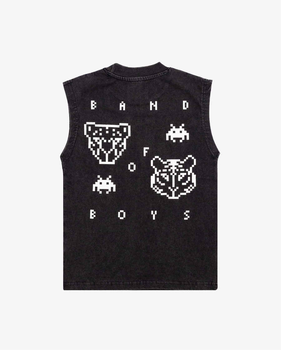 BAND OF BOYS |  Black Gamer Tank Top