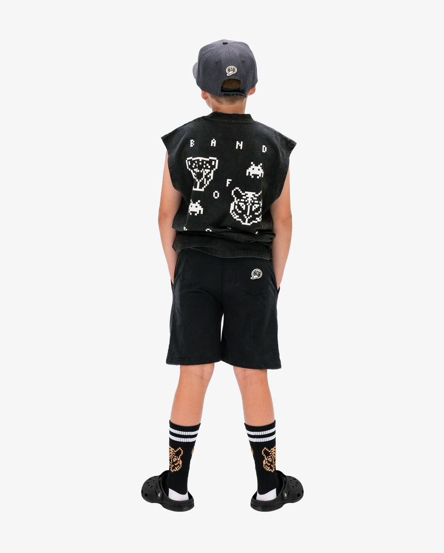 BAND OF BOYS |  Black Gamer Tank Top
