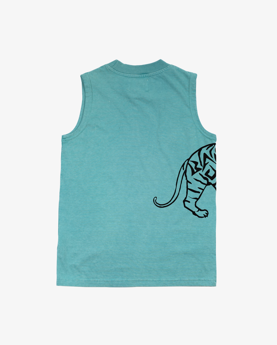 BAND OF BOYS | Teal BOB Tiger Tank Top