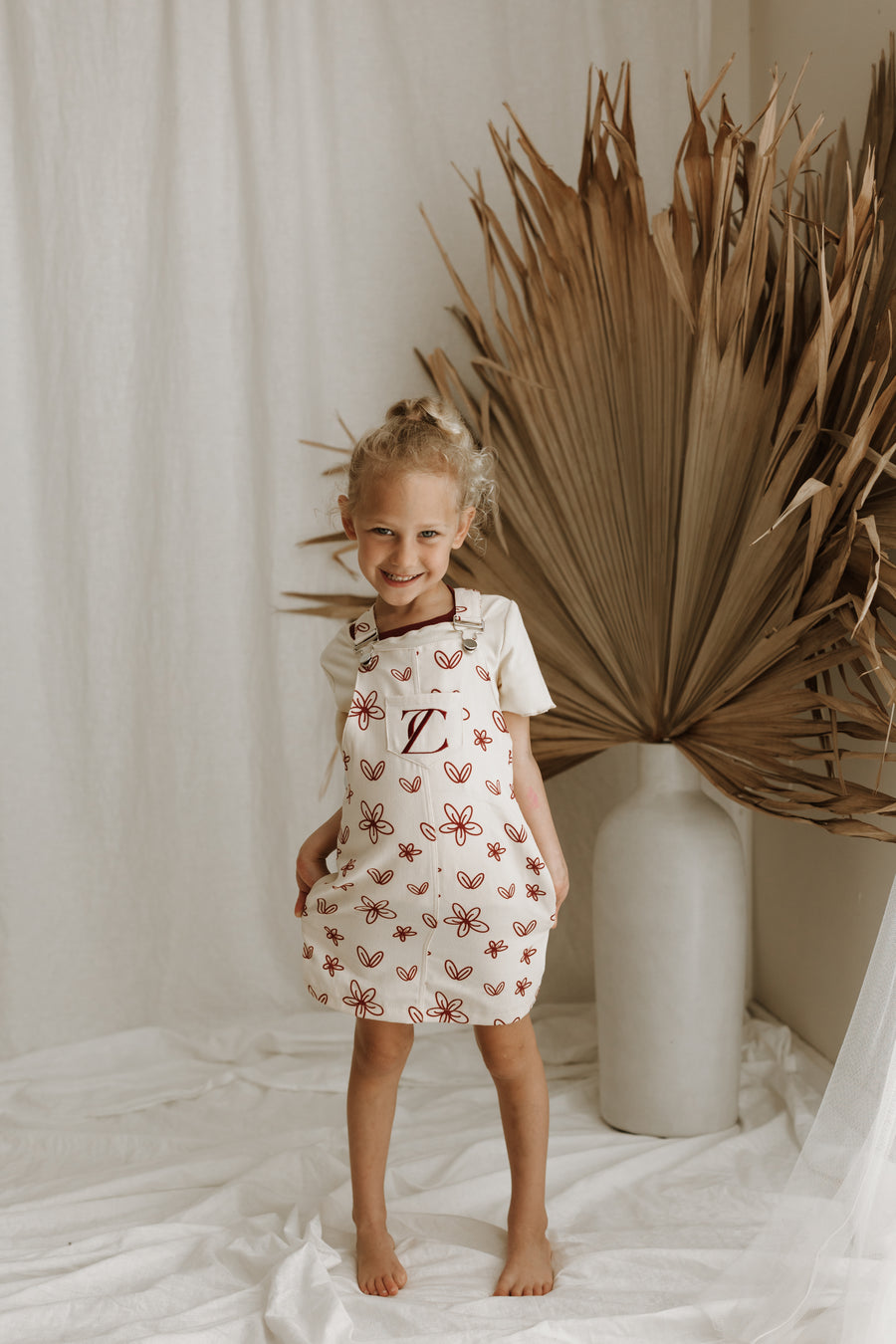 Daisy Dungaree Dress
