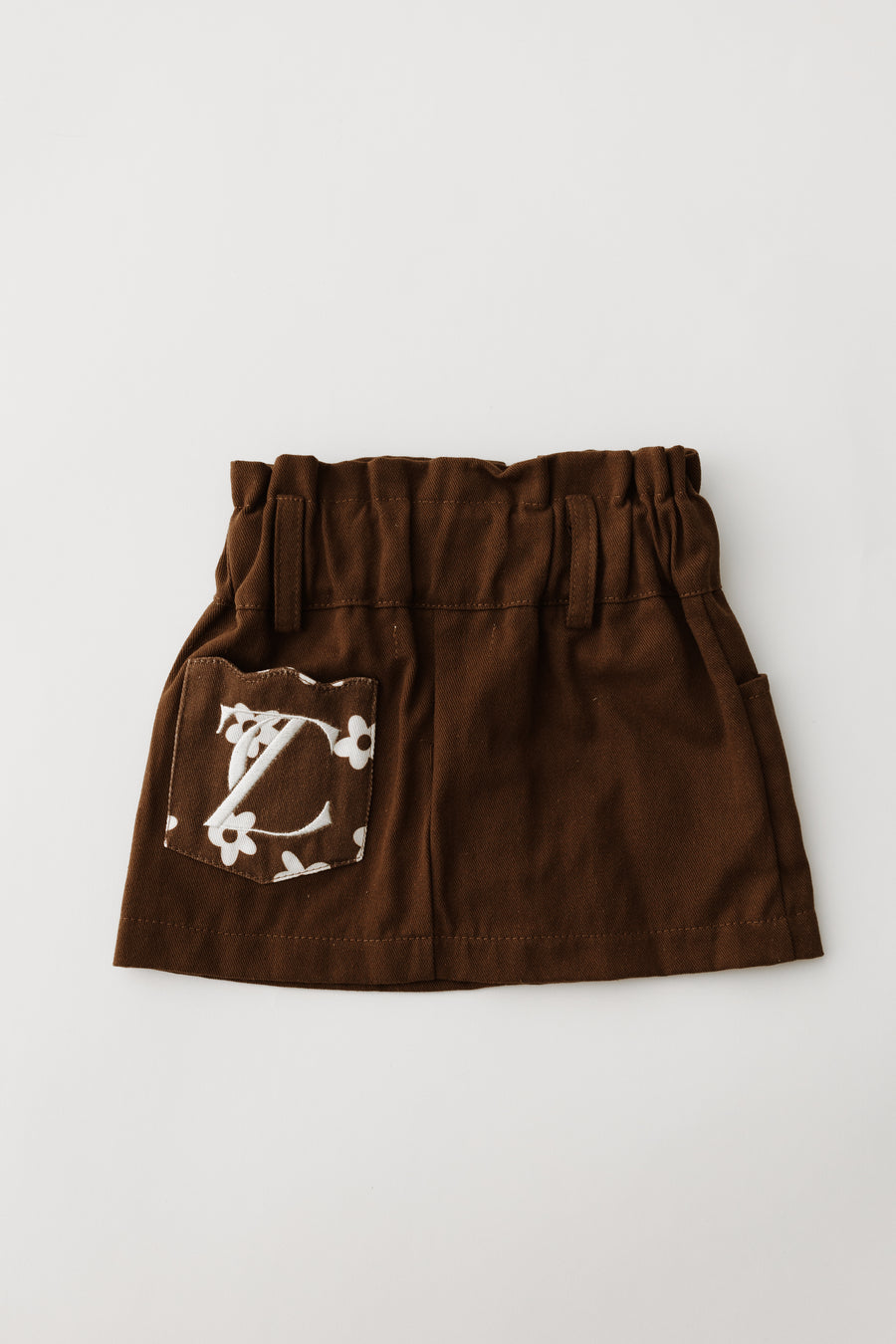 Cocoa Demin Skirt
