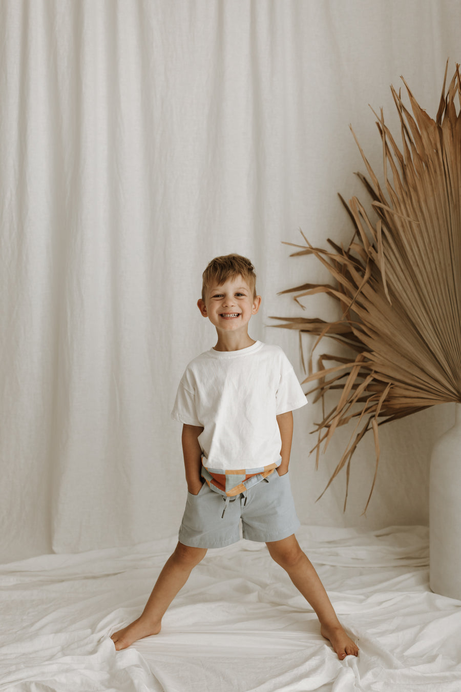 Milk White Multi Tee