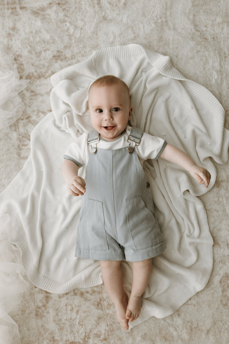 Sky Baby Dungarees