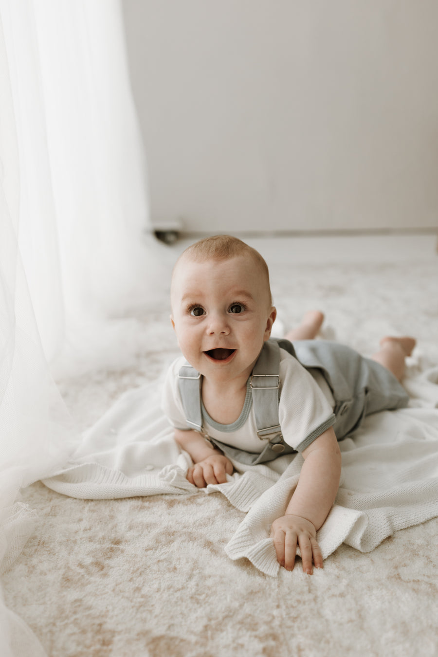 Sky Baby Dungarees