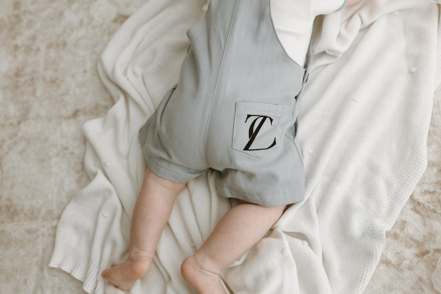 Sky Baby Dungarees