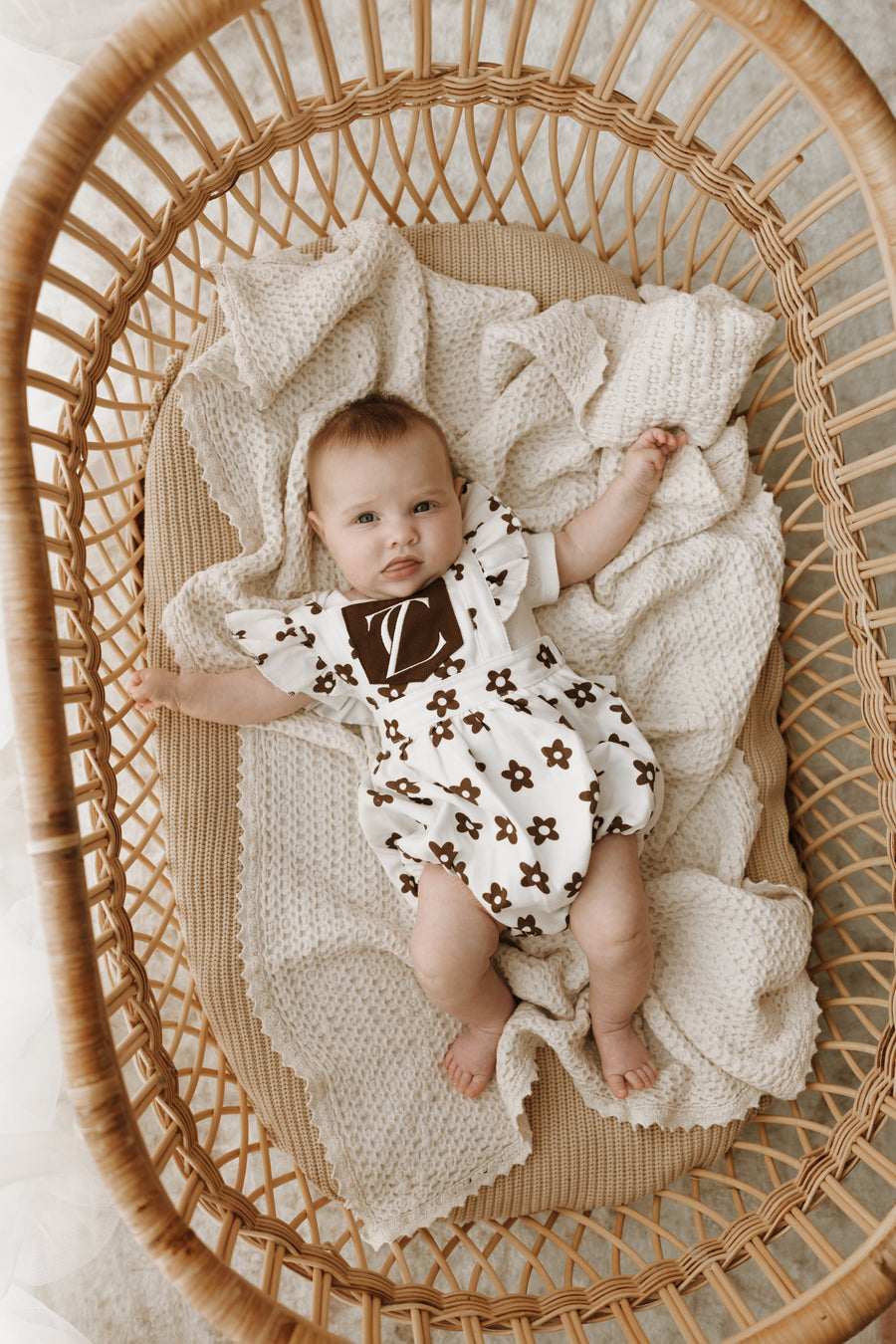 Wild Flower Baby Romper