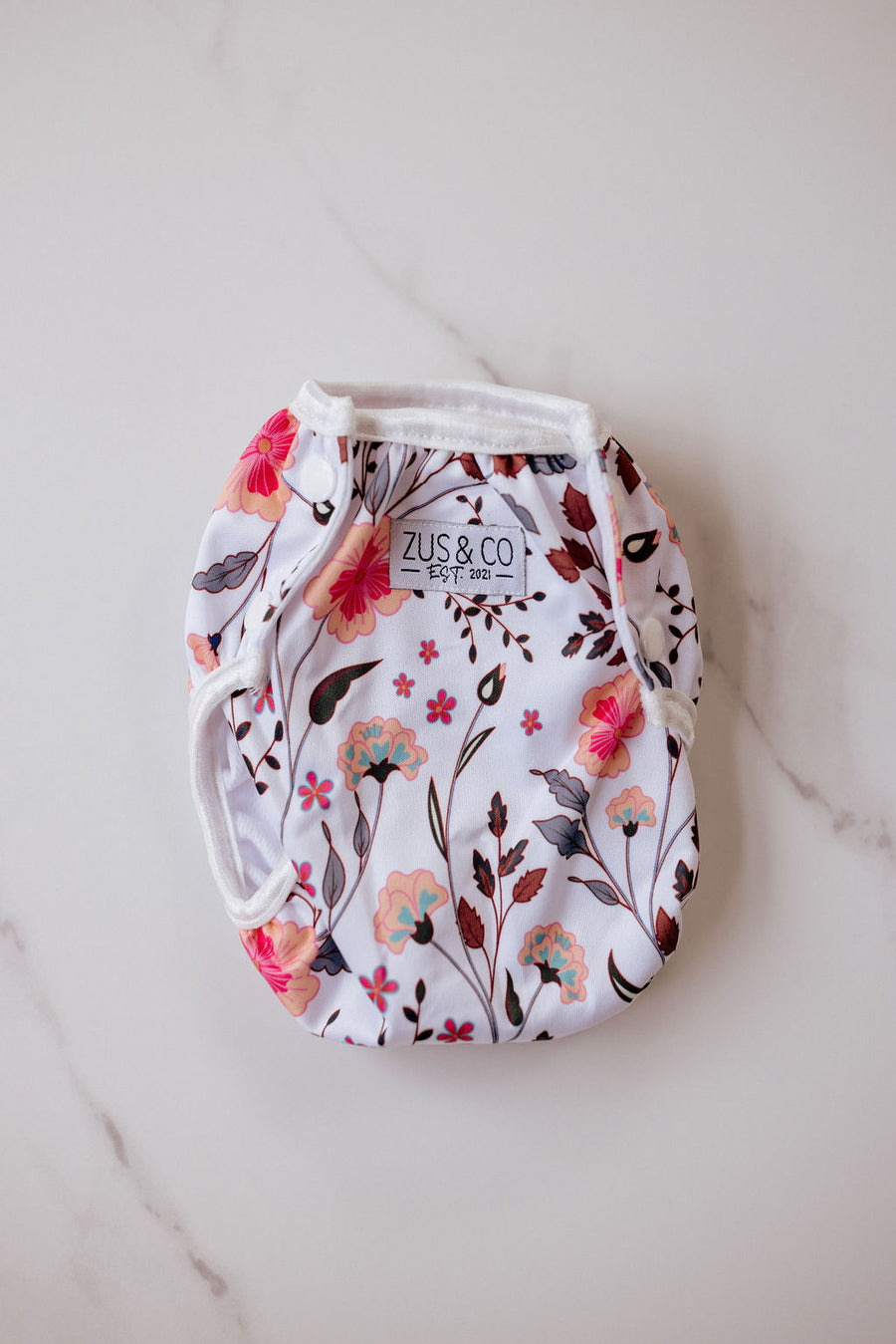 Flower Pink Swimmer Nappy