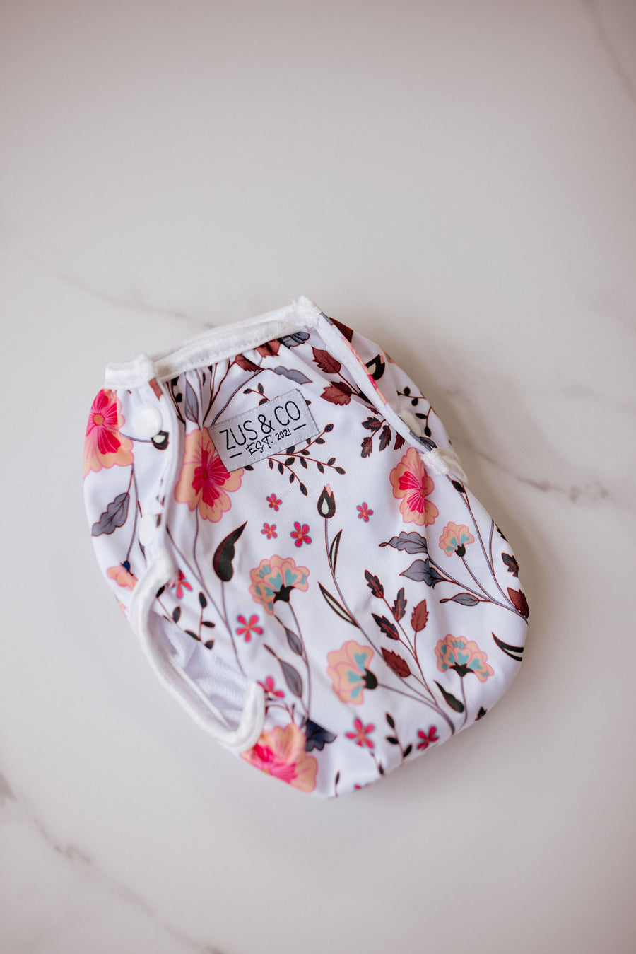 Flower Pink Swimmer Nappy