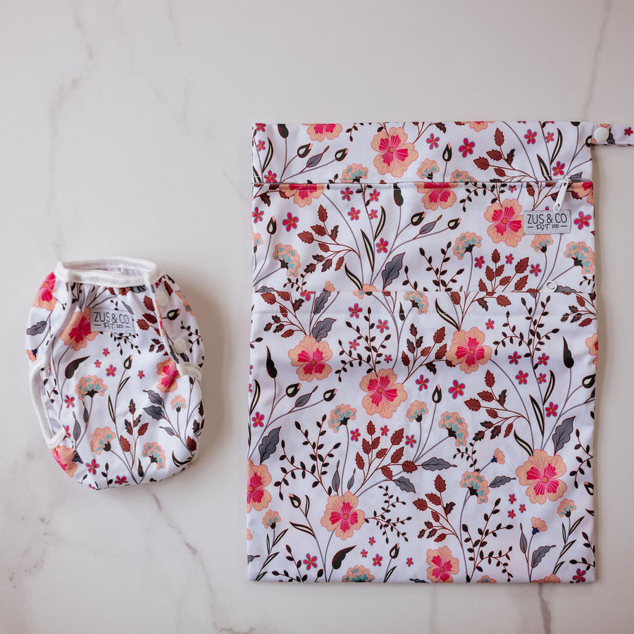 Flower Pink Wet bag