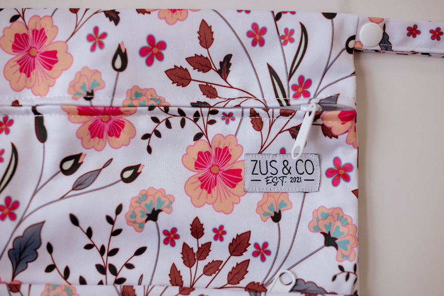 Flower Pink Wet bag