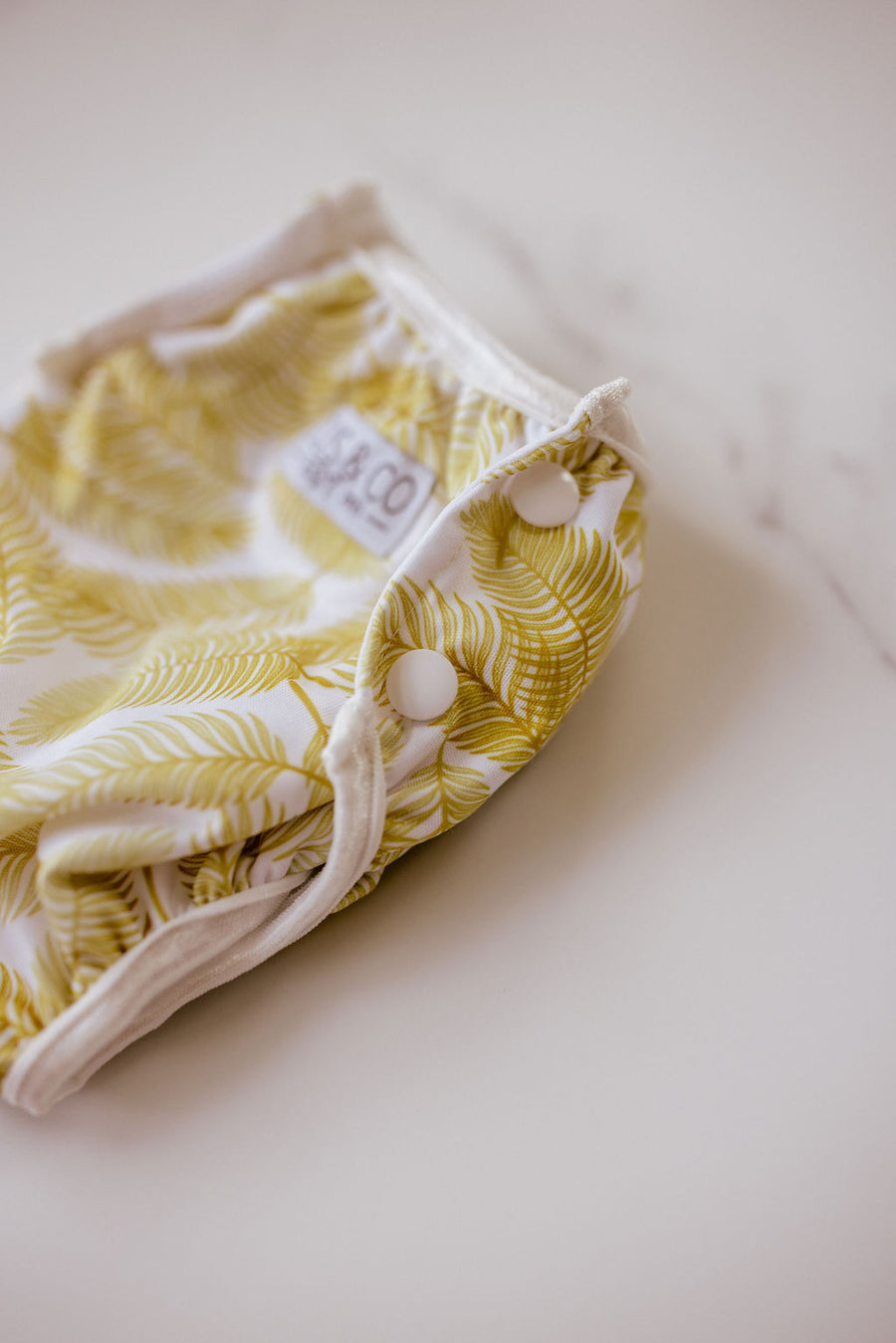 Golden Leaf Swimmer Nappy