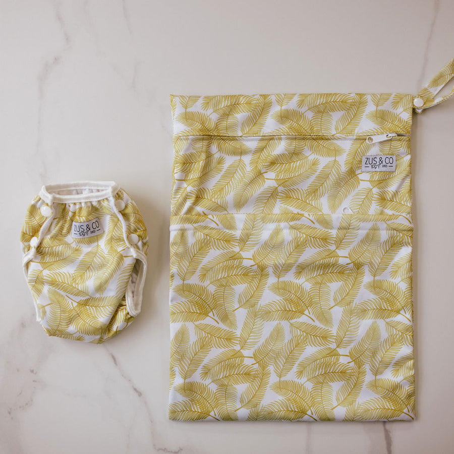 Golden Leaf Wet bag