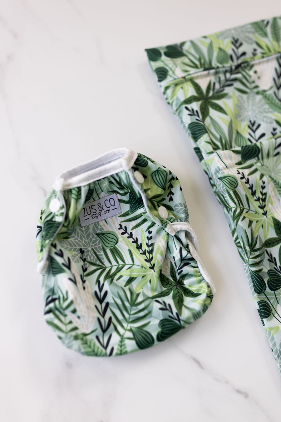 Greenery Swimmer Nappy